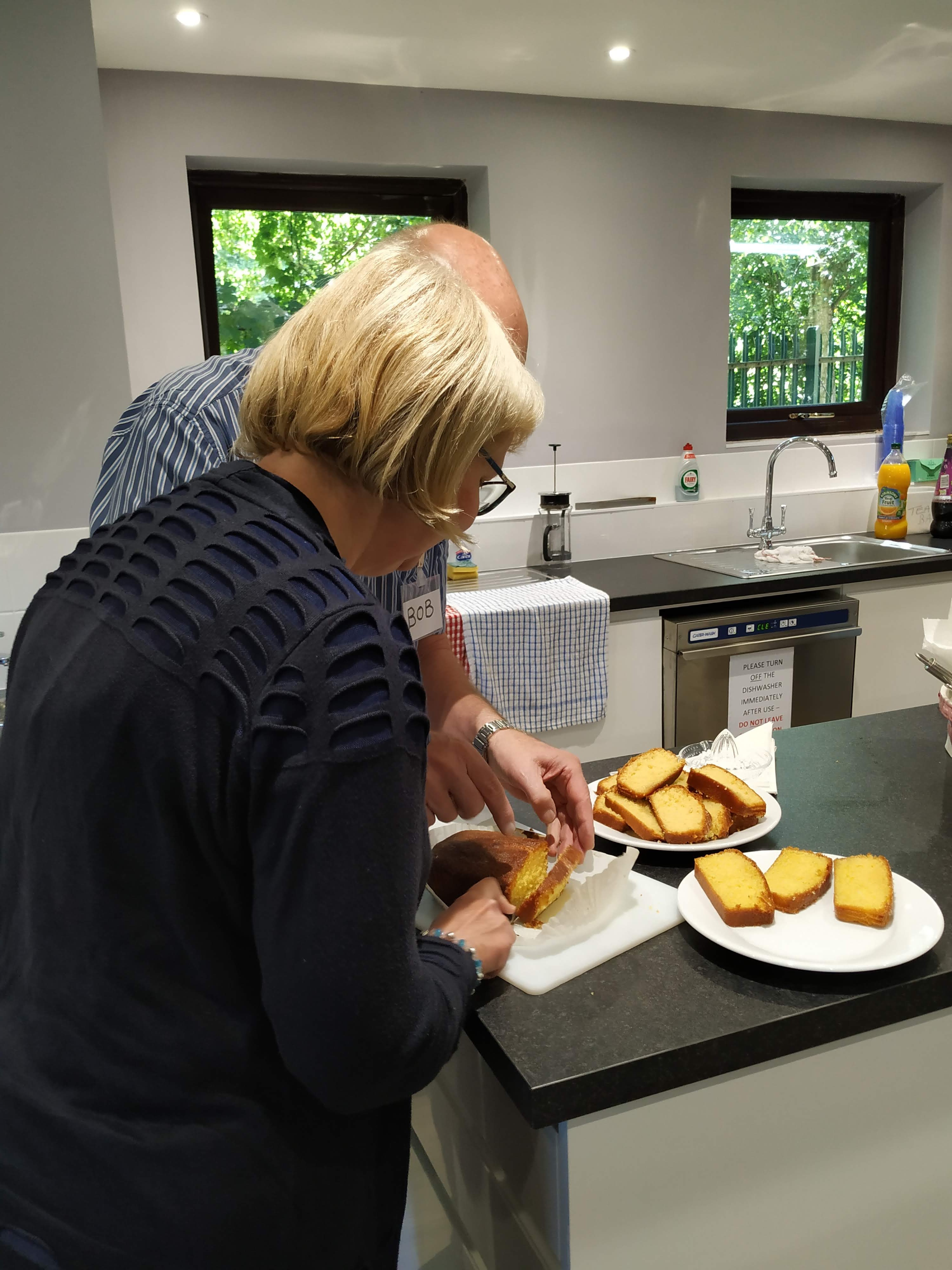 Service users baking